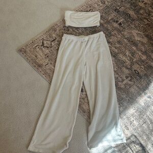 YITTY Cream Pajama Set